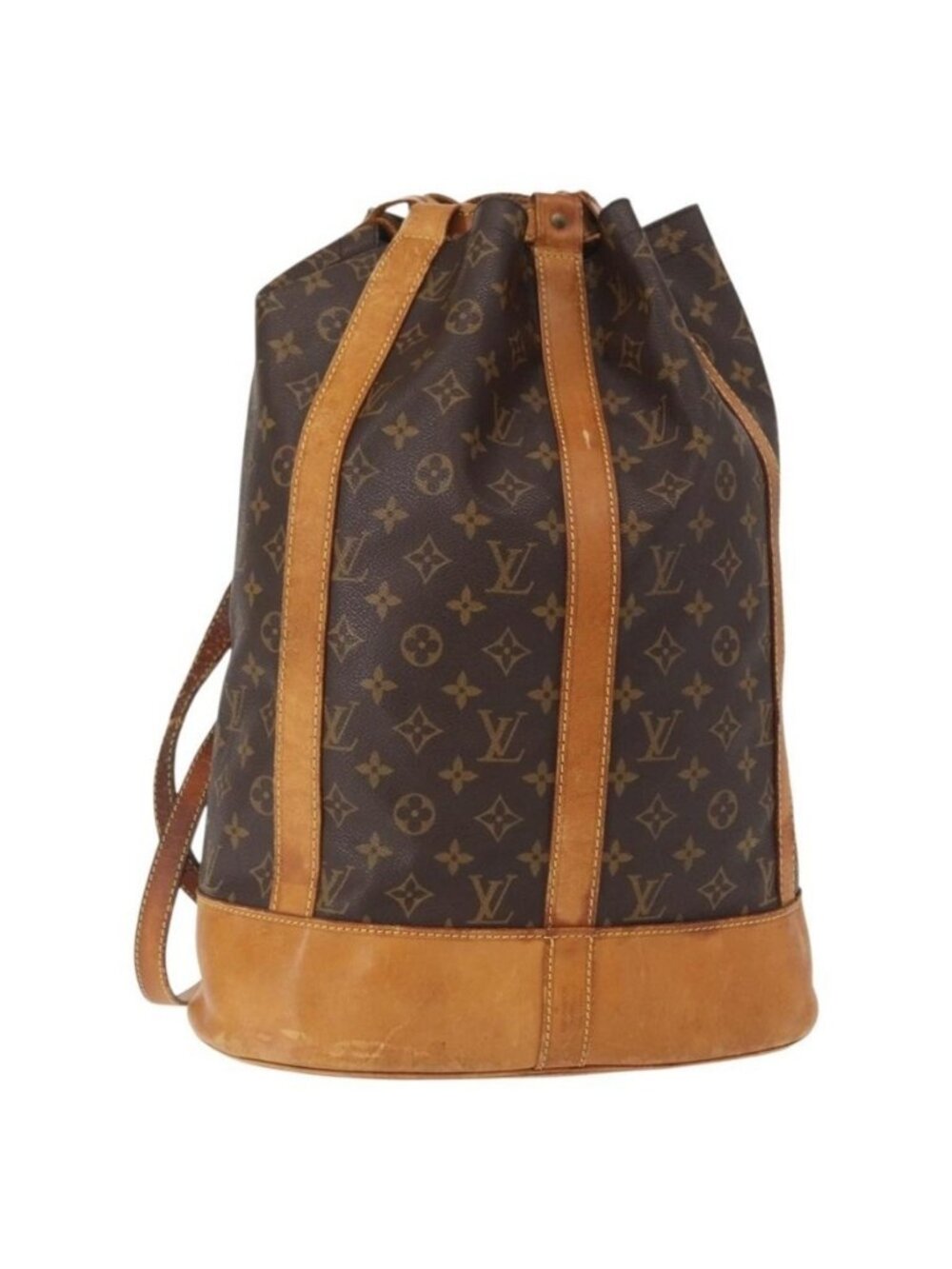 Authentic LOUIS VUITTON Monogram Randonnee GM Shoulder Bag M42244 LV
